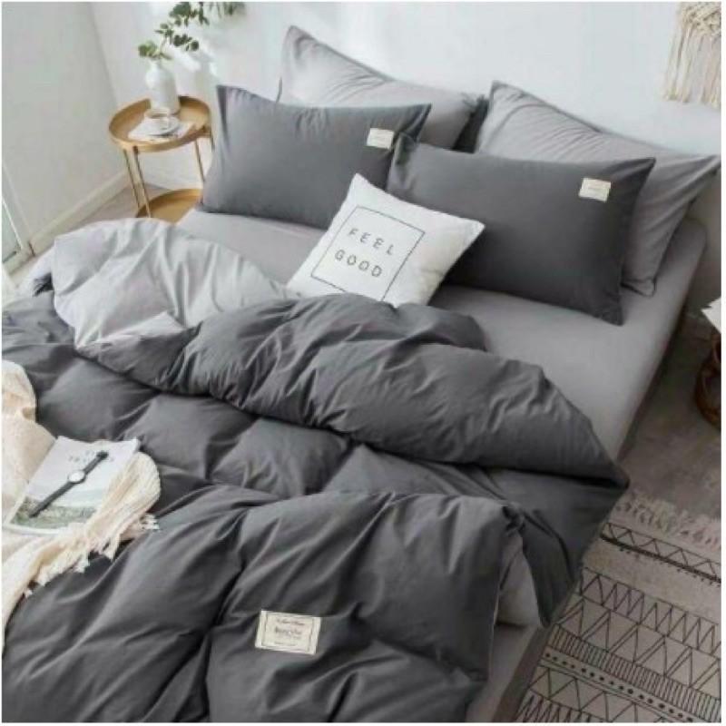 Bộ Set Chăn Ga Cotton Tici Cao Cấp Phong Cách Hàn Quốc Đủ Size Đủ Màu - Không Vỏ Ôm