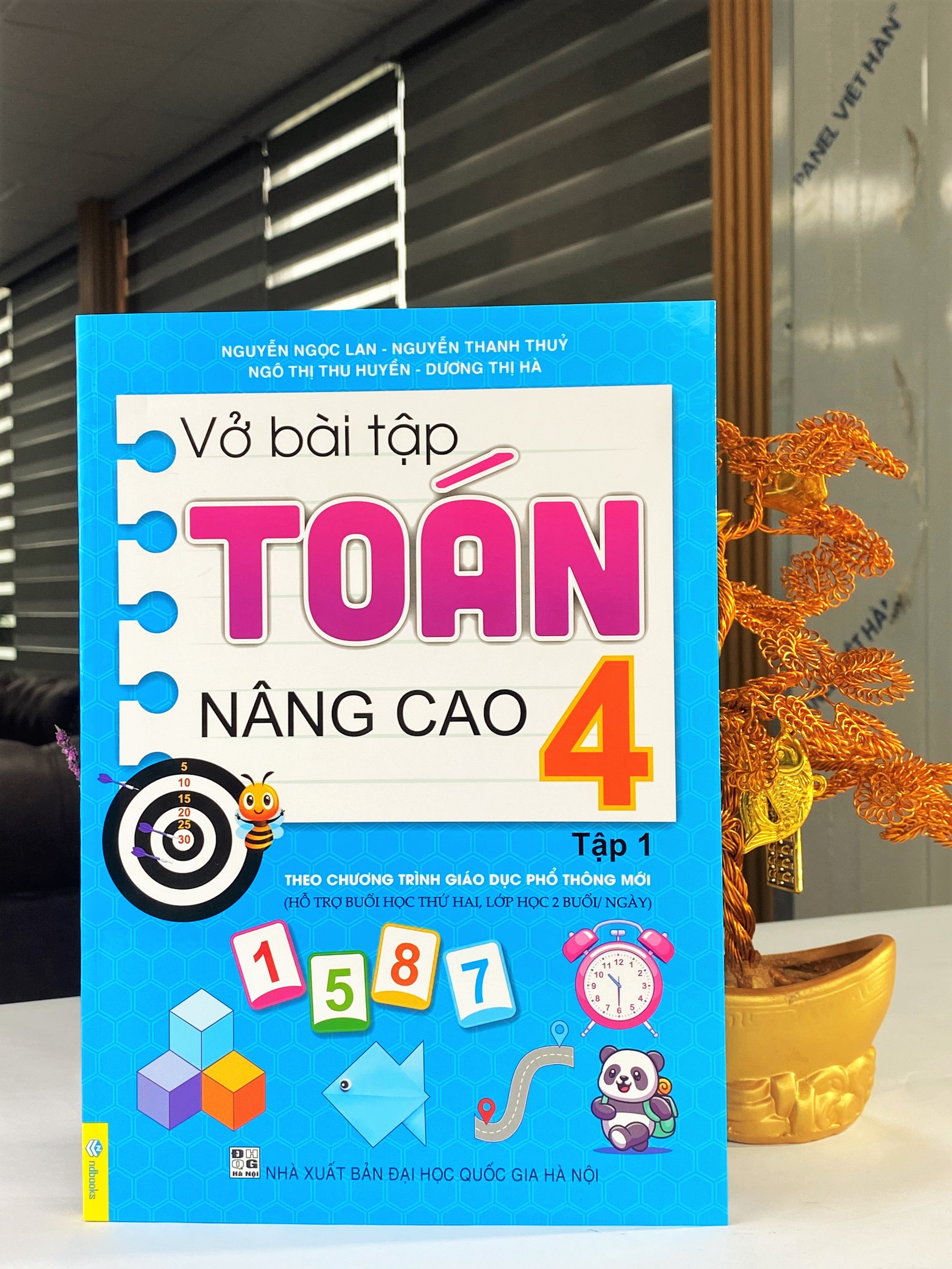 Sách - Vở Bài Tập Toán Nâng Cao 4 - Biên soạn theo chương trình GDPT mới - ndbooks