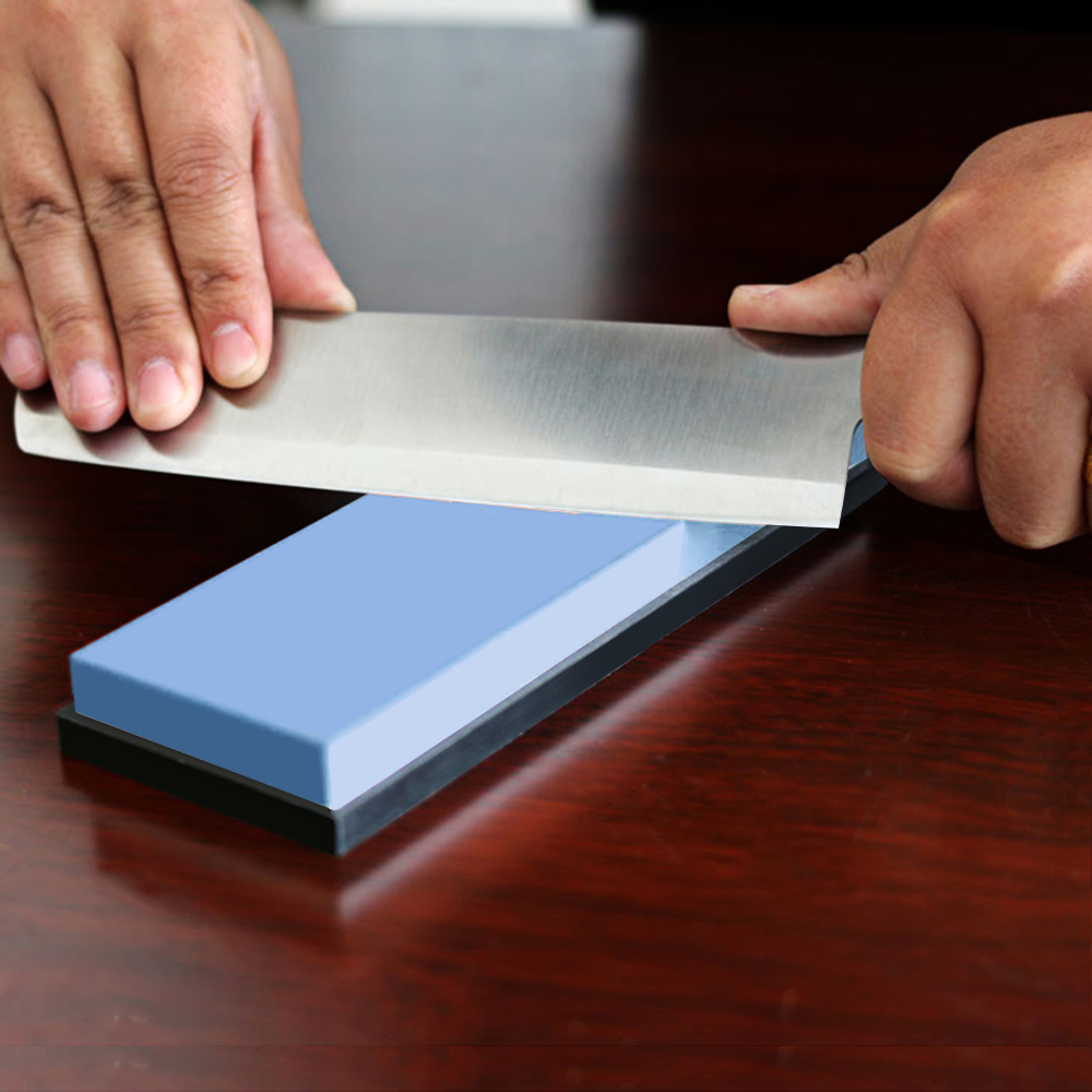 Đá mài với đế silicone không trượt Sharpening Stone with Non Slip Silicone Base 240 Grit