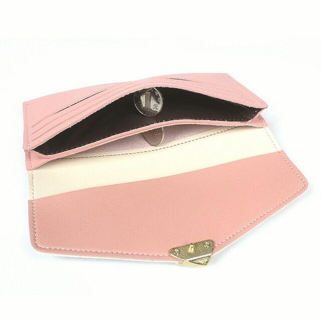 Ví nữ da cầm tay nữ nhiều ngăn