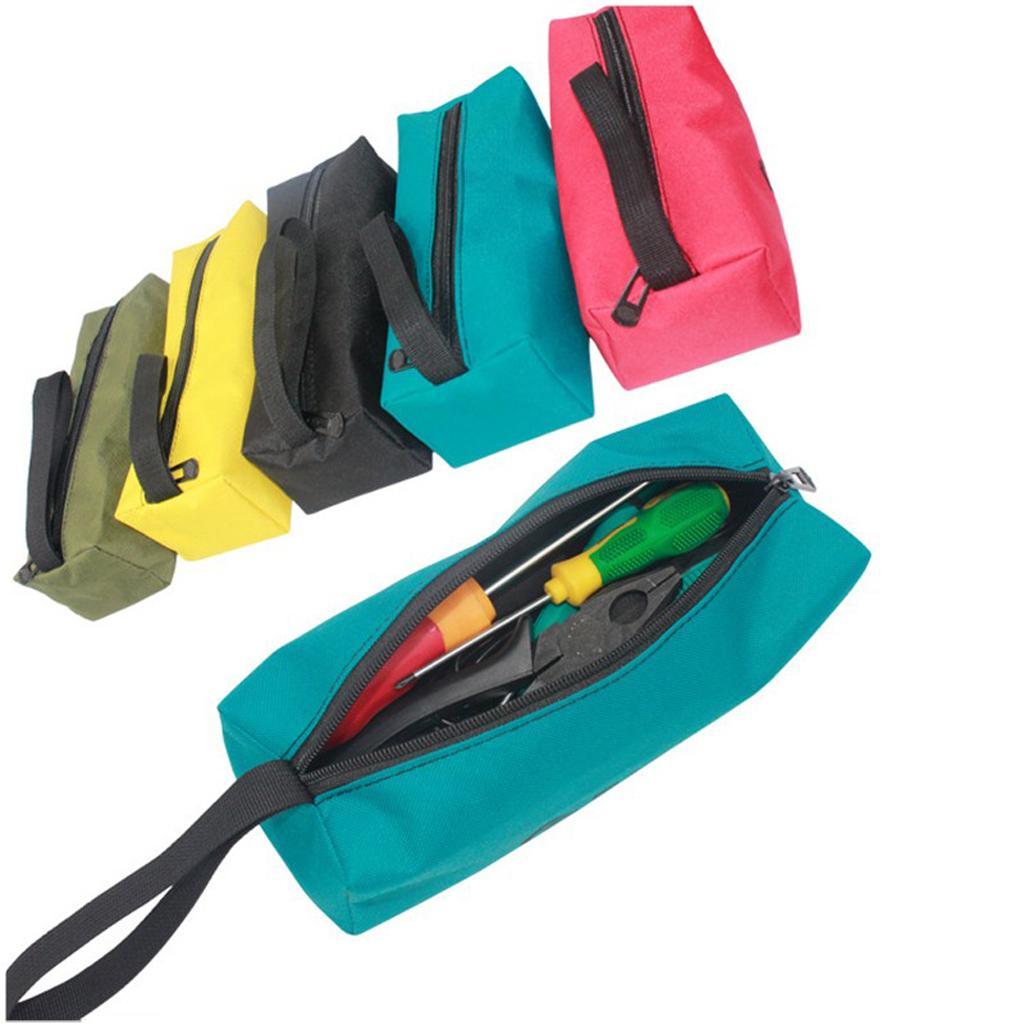 2PC Heavy Duty Oxford Storage Bag Repair Tool Hardware Handbag Zip Organizer