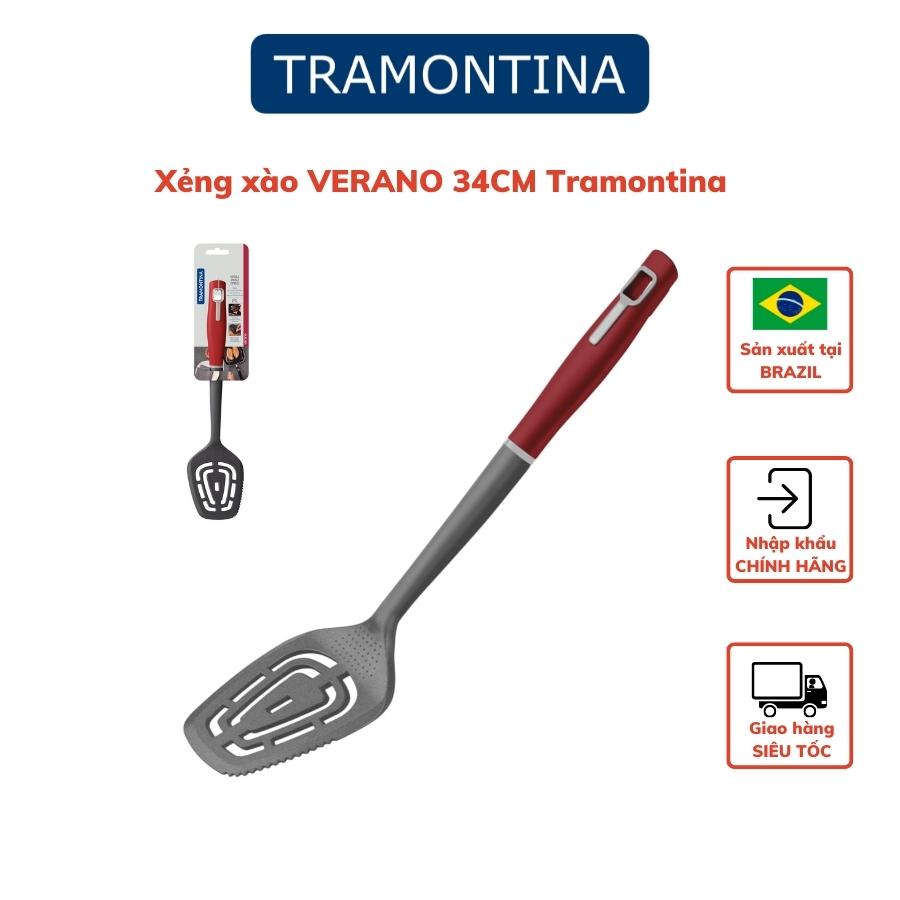 Xẻng Xào Tramontina VERANO 34cm Bằng Nhựa PA Cao Cấp Chịu Nhiệt Nhập Khẩu Brazil