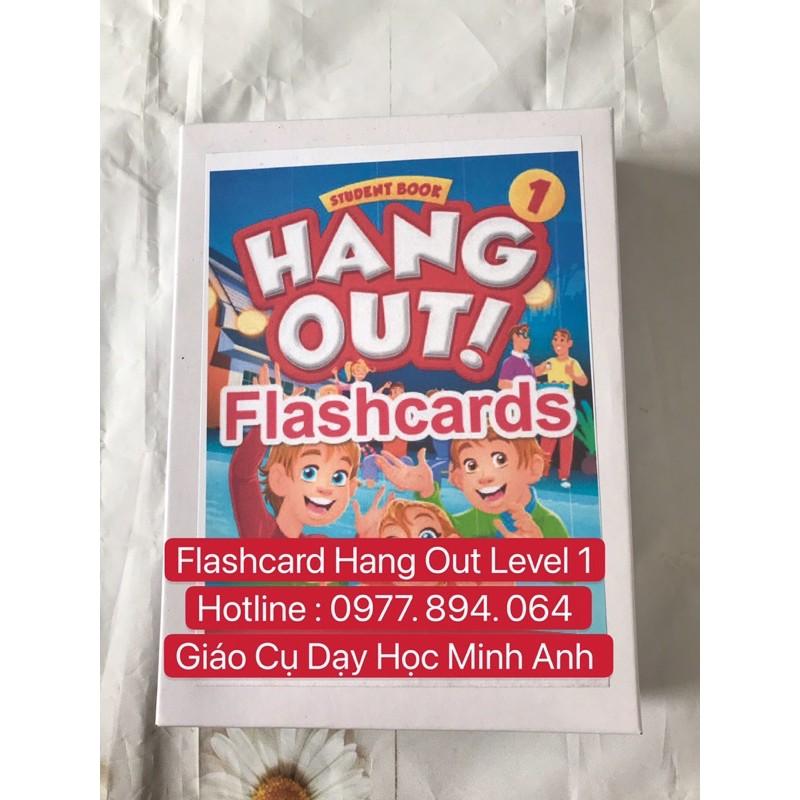 Flashcard Hang Out Level 1️144 thẻ siêu đẹp