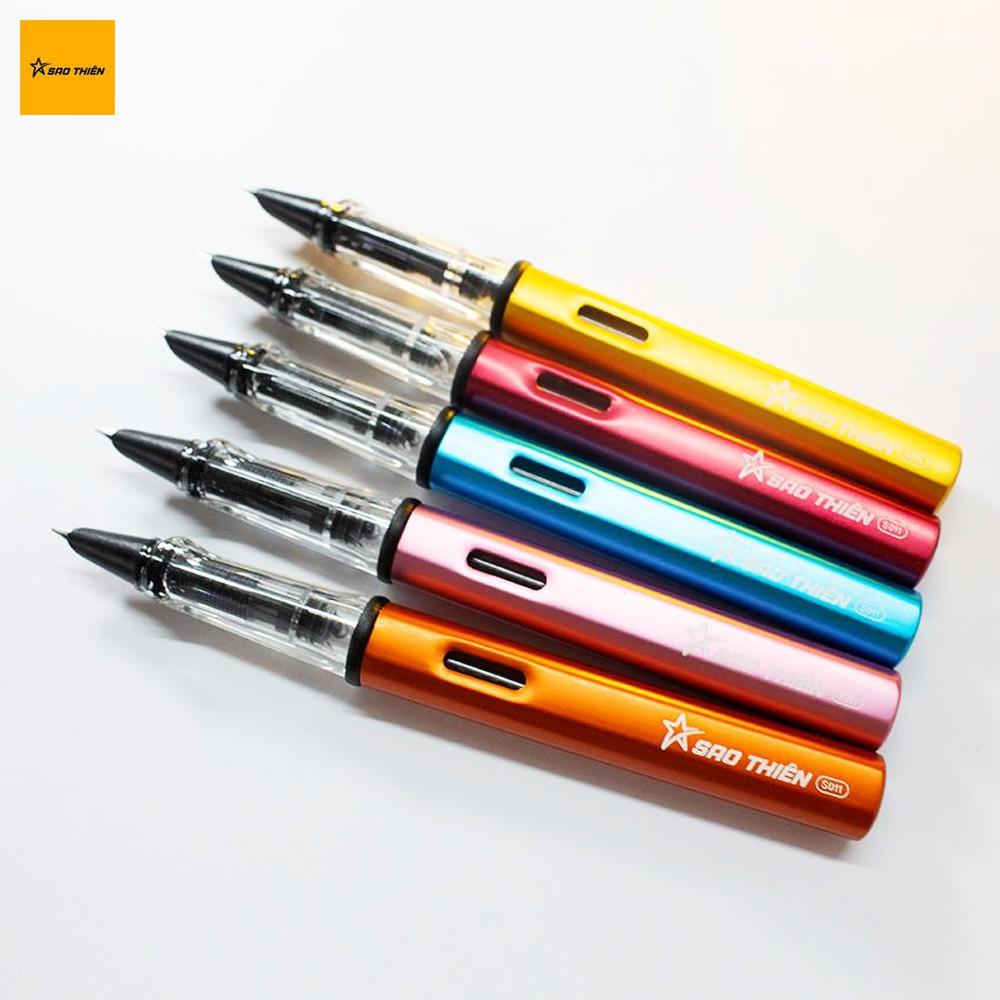 Bút Máy Sao Thiên S011 Ngòi Êm Trơn vát cạnh 0.38mm