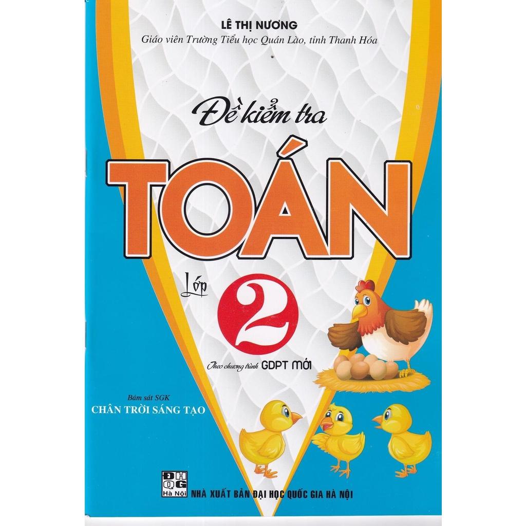 Sách - Đề Kiểm Tra Toán Lớp 2