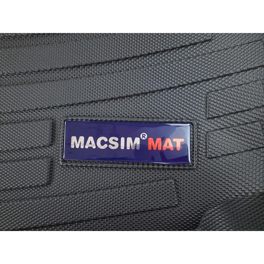 Thảm lót cốp xe ô tô BMW X6 2009-2017 nhãn hiệu Macsim chất liệu TPV cao cấp màu đen