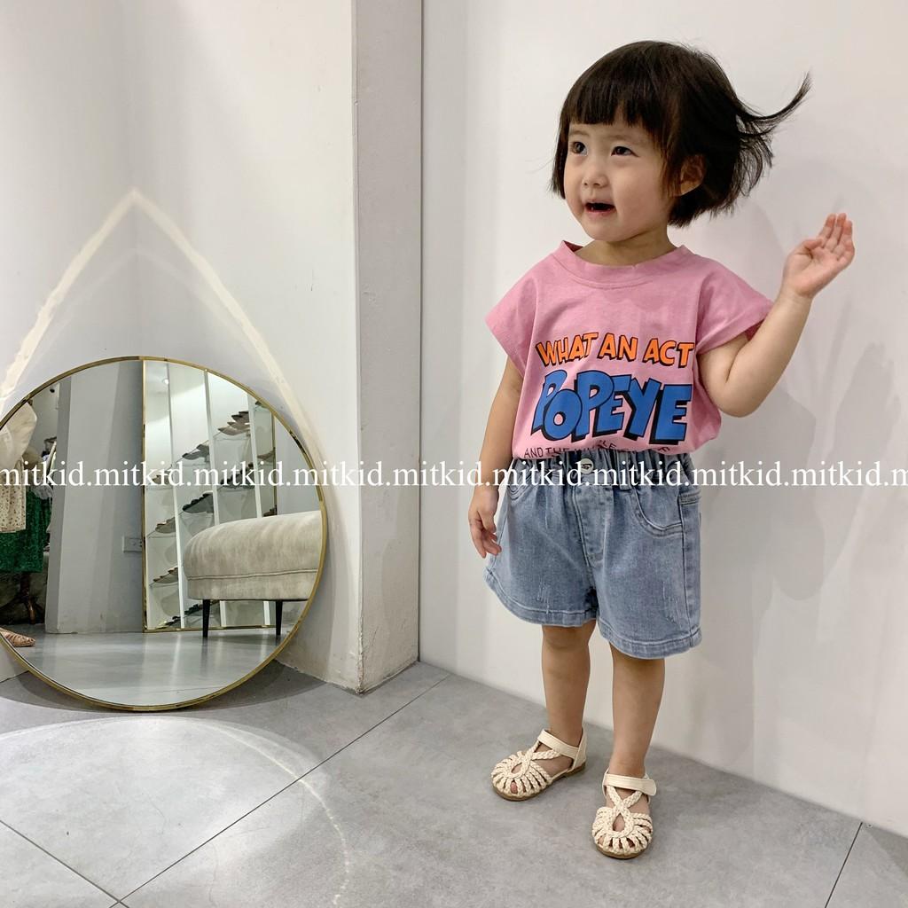 ÁO BÉ TRAICÓ SẴN, Áo chất liệu COTTON mềm mại cho bé style HÀN QUỐC