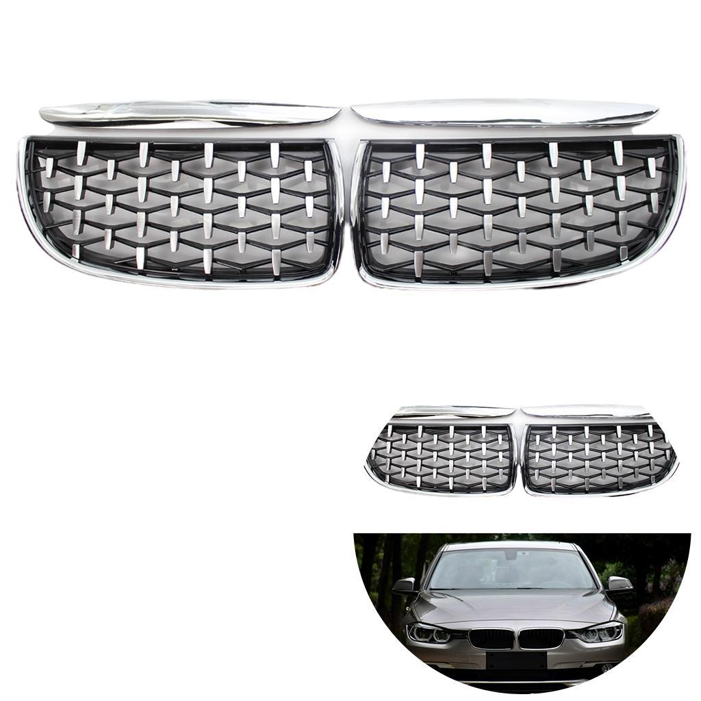 Kidney Grille Grill Replace for E90     335i Electroplate