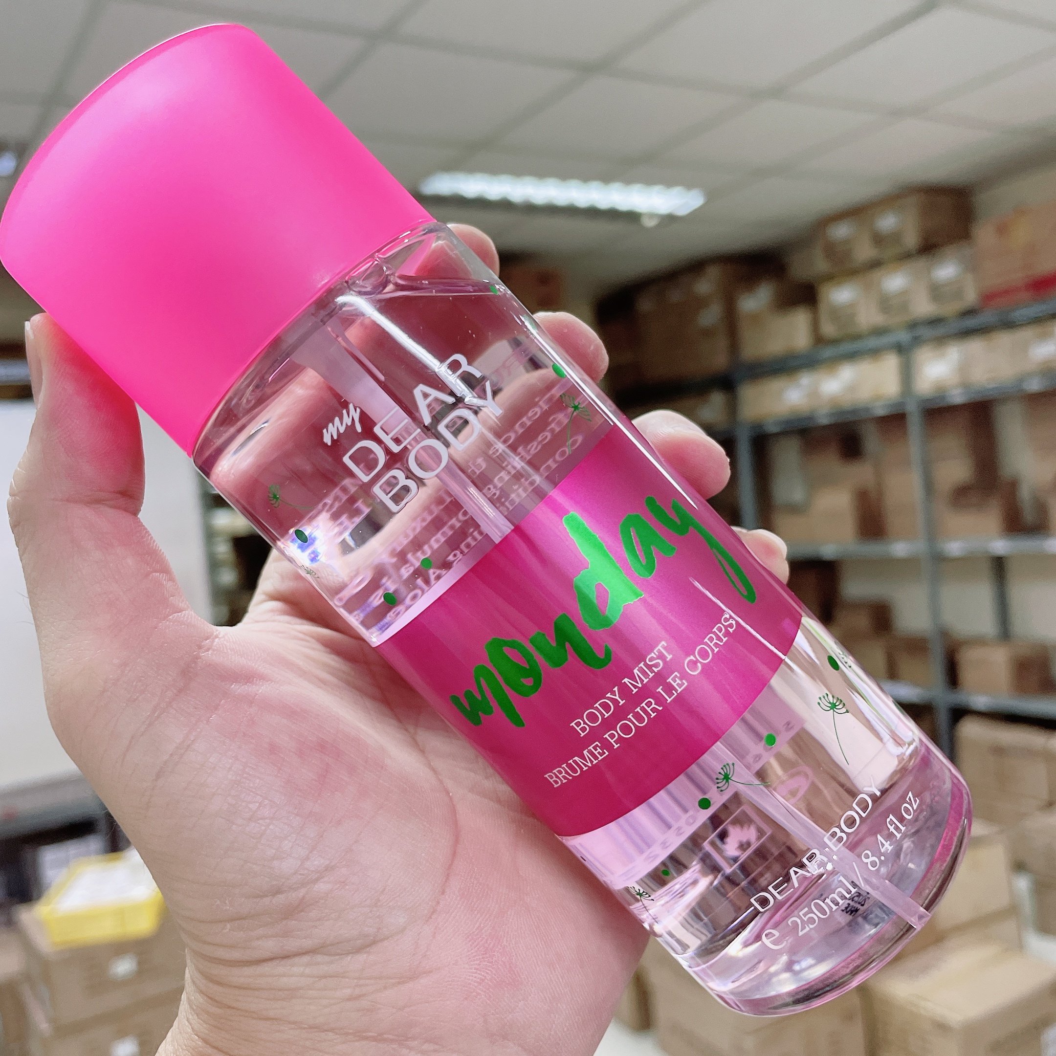 BODY MIST DEAR BODY 250ml - XỊT THƠM TOÀN THÂN - GIẢI PHÁP TẠO MÙI THƠM CƠ THỂ - LƯU HƯƠNG 4-6h - MÙI HƯƠNG ĐA DẠNG