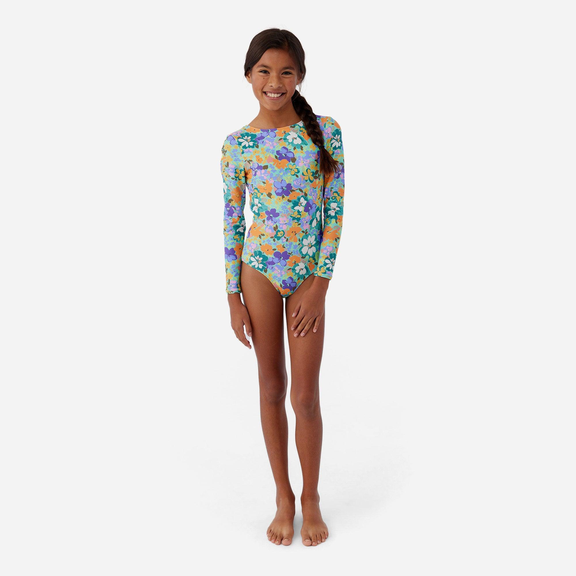 Đồ bơi một mảnh bé gái Oneill Sami Floral Twist Back Surf - SP3874007-MUL