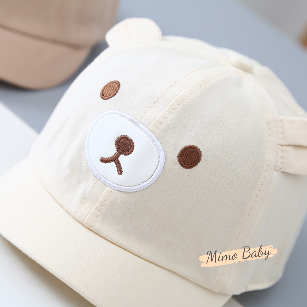 Mũ nón lưỡi trai hình mặt cún đáng yêu cho bé MH229 Mimo Baby