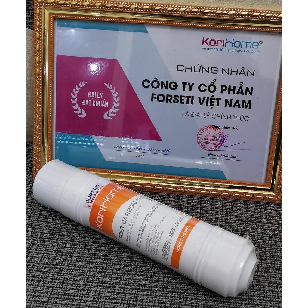 Combo 3 lõi lọc Korihome 1 sediment 1 Pre carbon 1 Post carbon - Hàng Chính Hãng