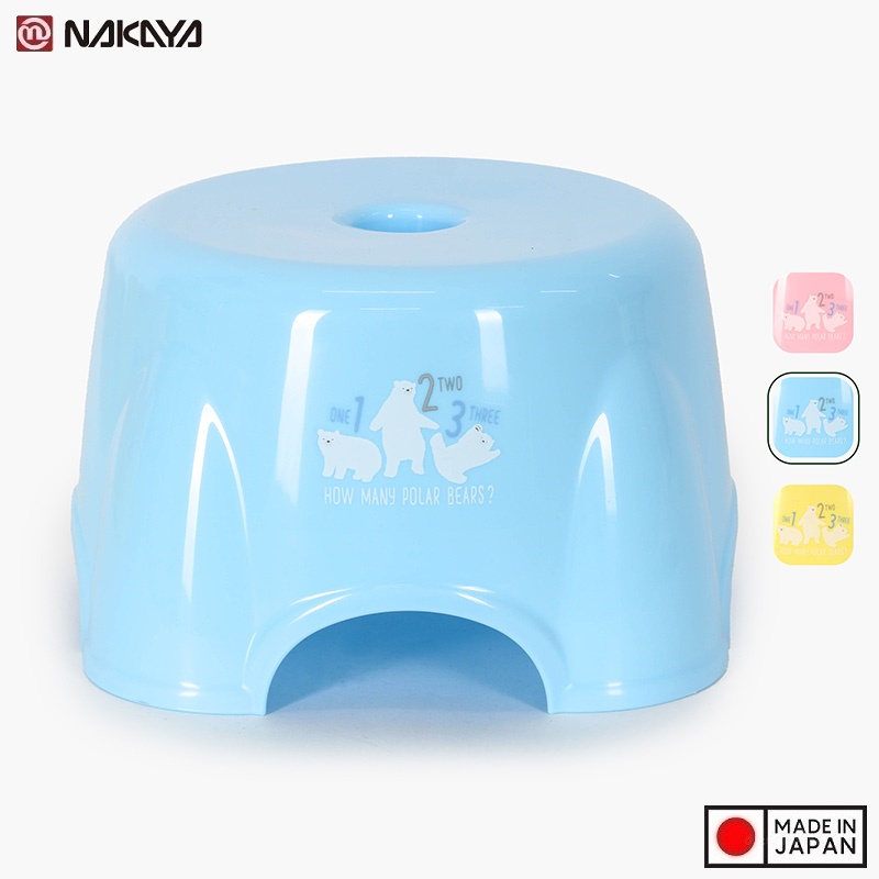 Ghế nhựa cho bé Nakaya Kuma - Hàng nội địa Nhật Bản nhập khẩu chính hãng