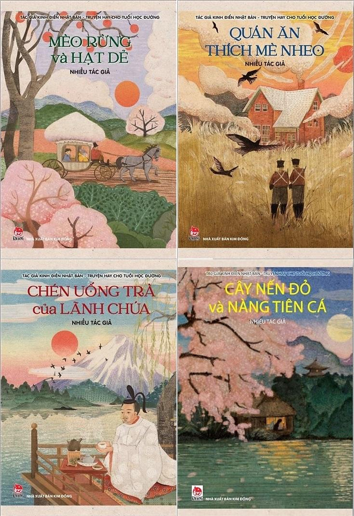 Bộ Tác Giả Kinh Điển Nhật Bản - Truyện Hay Cho Tuổi Học Đường