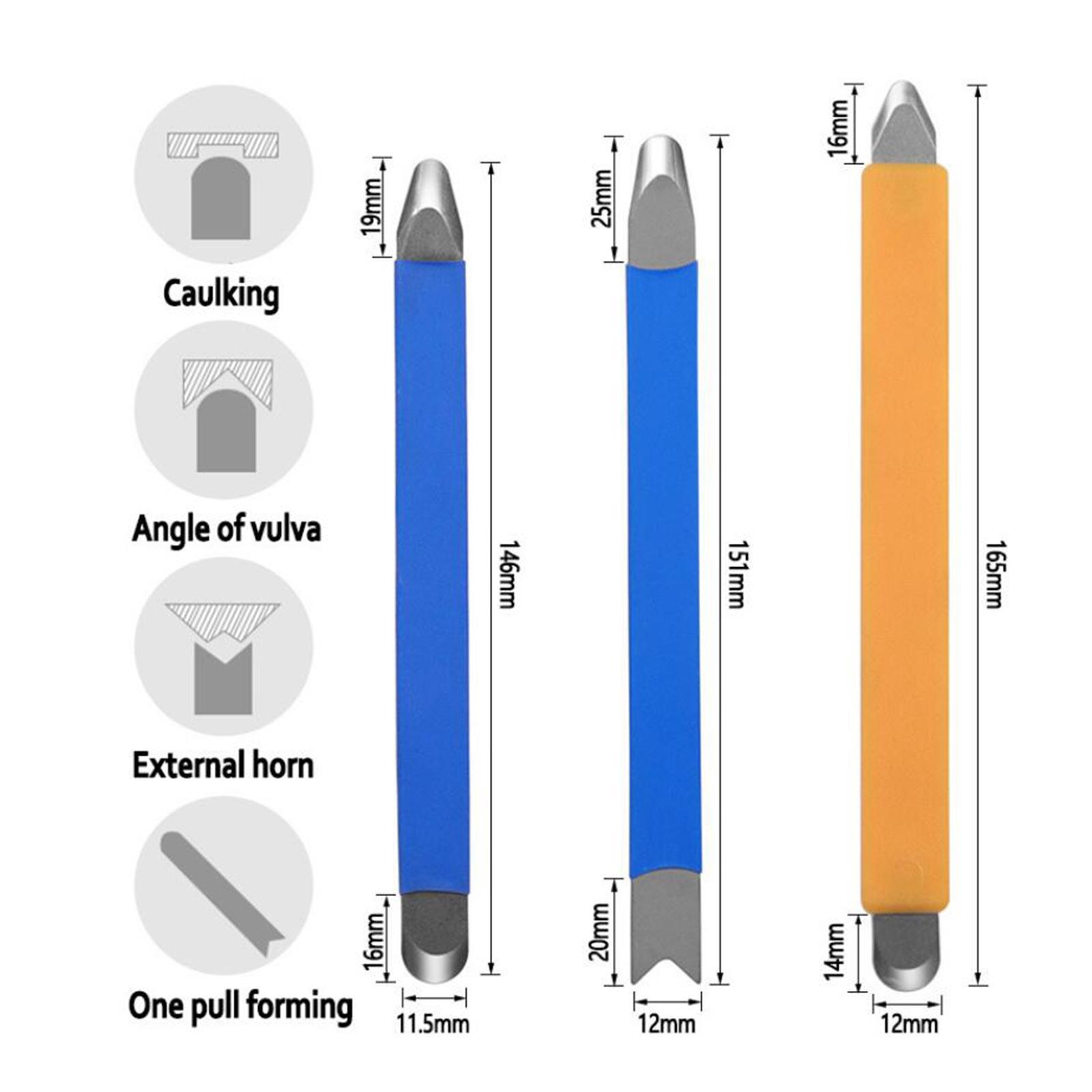 Caulk Remover Caulking Tool Glass Glue Angle Scraper Caulking Tool