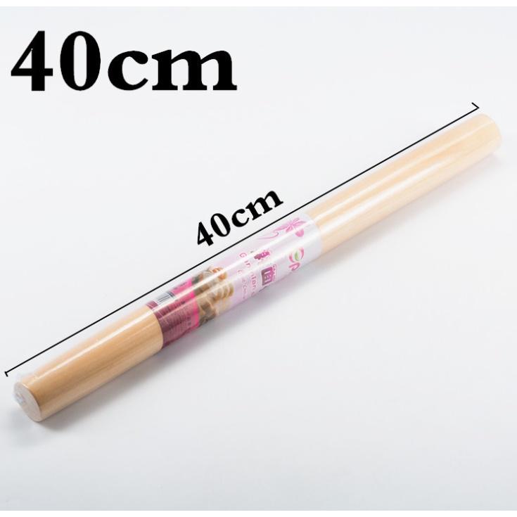 Cán bột gỗ dài 30cm và 40cm dùng làm bánh, cán bột