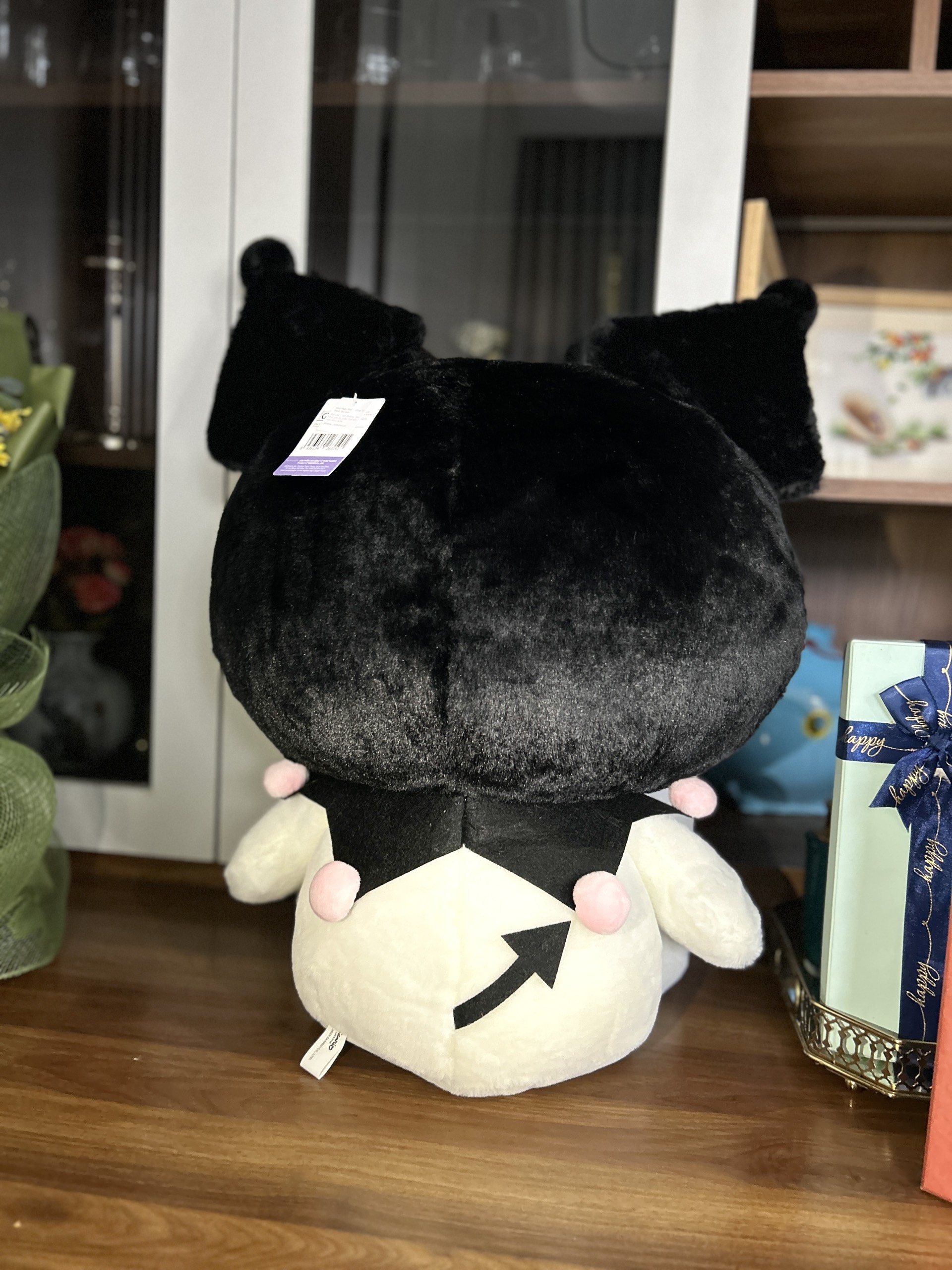 Gấu Bông Kuromi Size L Cho Bé Cao Cấp, Thú bông Kuromi cho bé, Gấu Bông Đẳng Cấp, Mềm Mịn Size 53cm, Quà tặng đáng yêu - Sản phẩm chính hãng, Phân phối bởi Teenbox.
