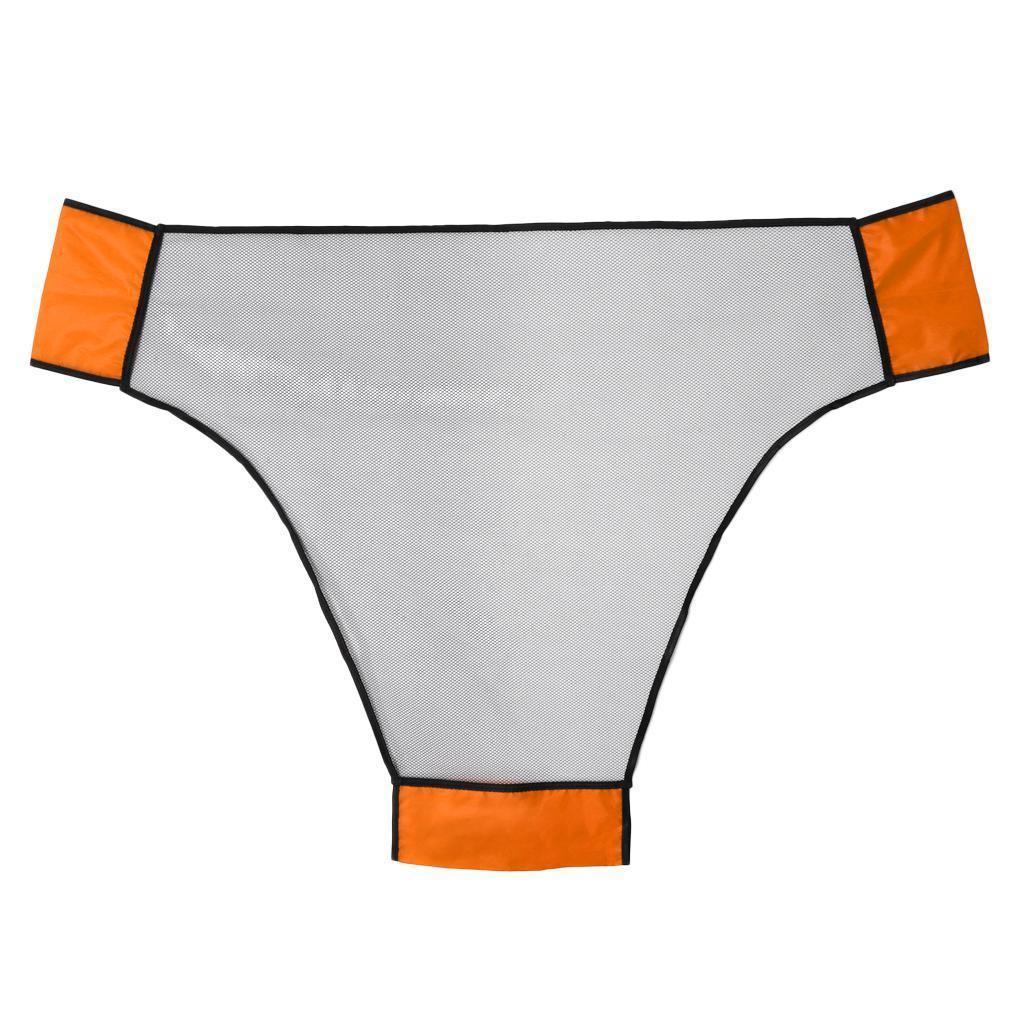 2xFloating Pool Noodle  Net for Swimming Seat Water Relaxation Orange