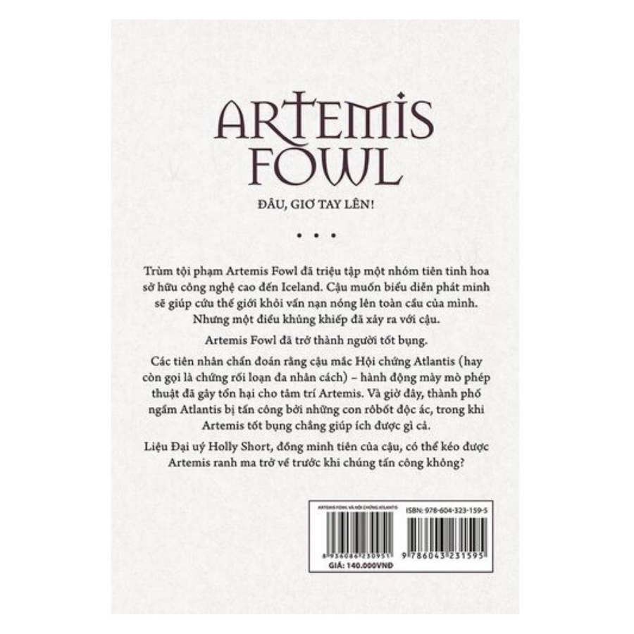 Artemis Fowl HộI Chứng Atlantis