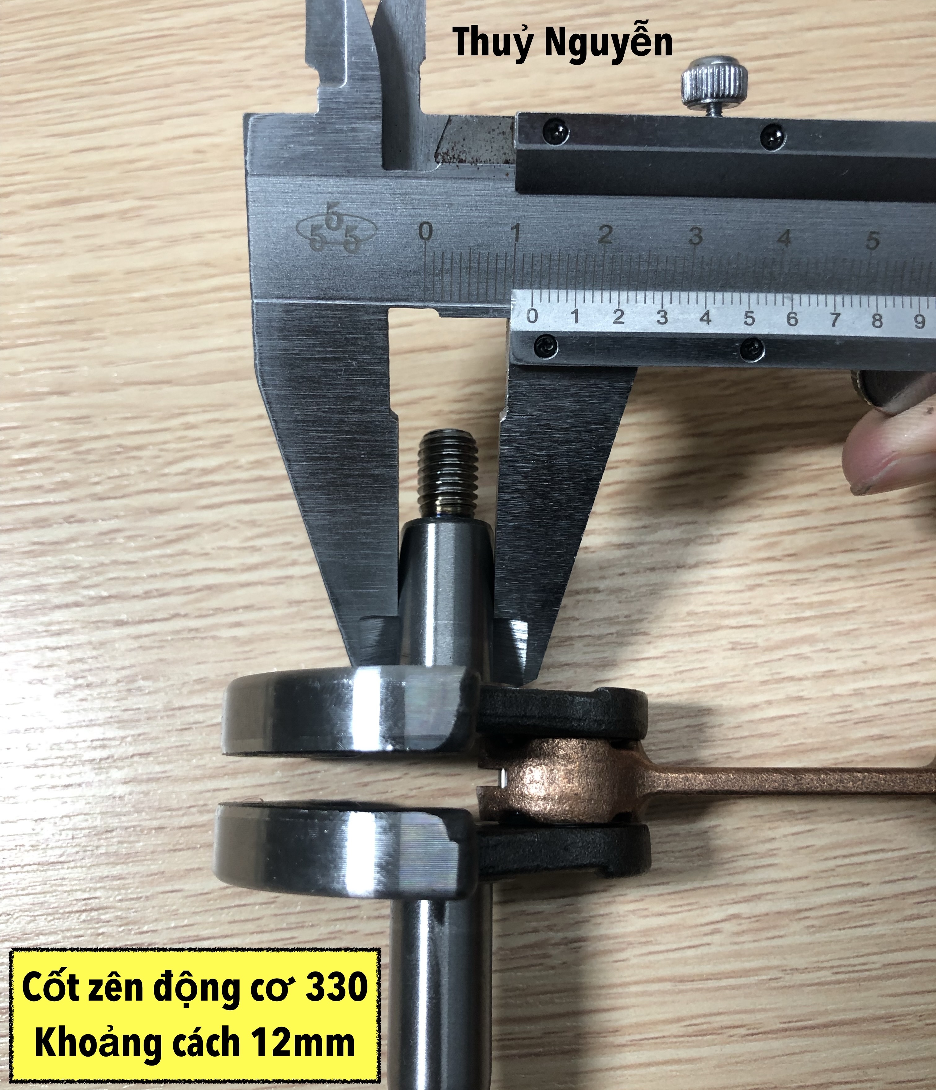 Cốt Zên/ Trục Khuỷu (biên) máy phát cỏ /cắt cỏ động cơ 260/ 330