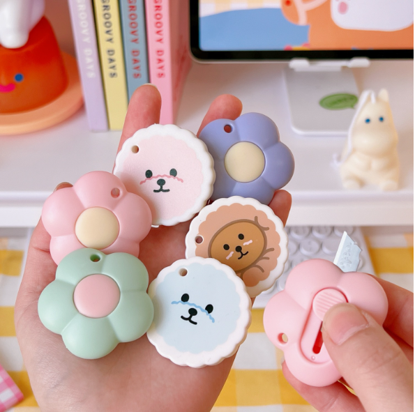 Dao dọc giấy mini hình cute dễ thương - Rọc giấy unbox đơn hàng nhiều màu làm quà tặng xinh giá rẻ