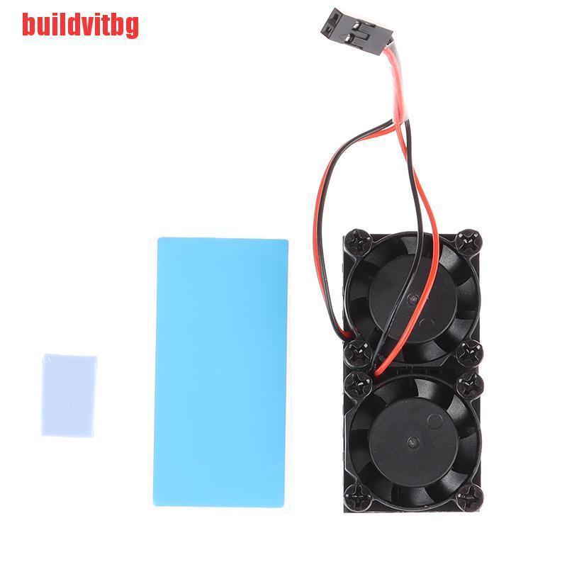 Mô Đun Quạt Tản Nhiệt Kép PCB Dành Cho Raspberry pi 4
