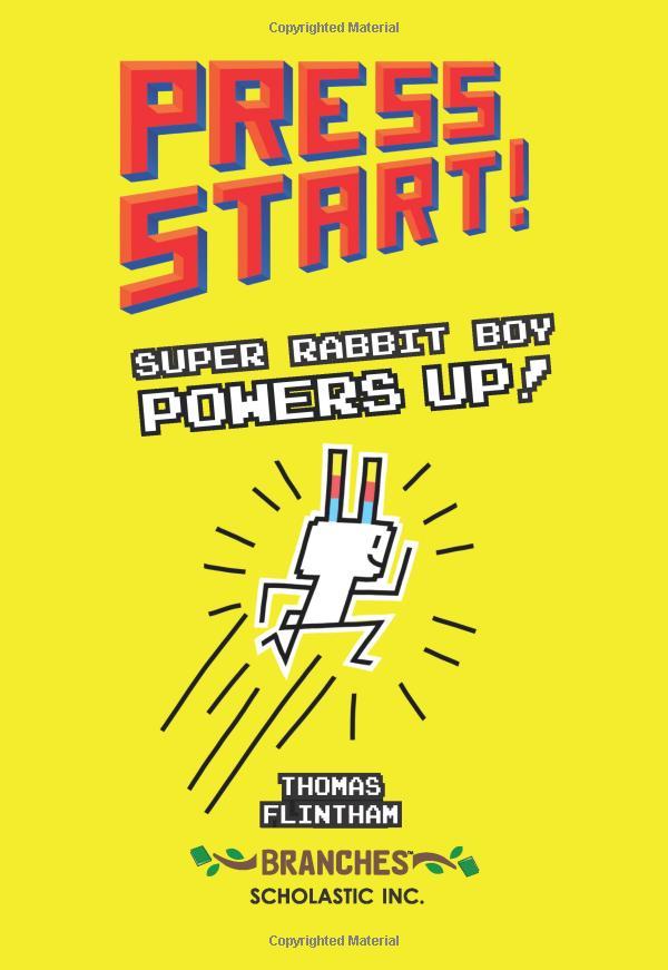 Sách ngoại văn: PRESS START! #2: SUPER RABBIT BOY POWERS UP!