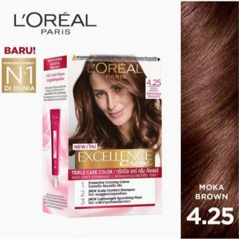 Kem Nhuộm L'Oreal Paris Dưỡng Tóc Phủ Bạc Excellence Crème