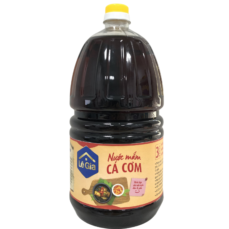 Nước mắm cá cơm Lê Gia- can 2l