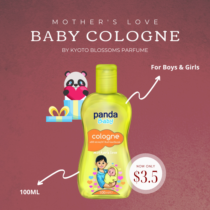 Nước hoa em bé Panda Baby Cologne Mothers Love (100ml)