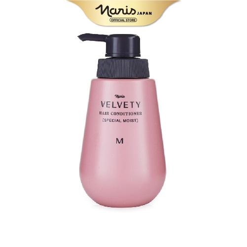 Dầu xả bổ sung độ ẩm Naris Velvety Hair Conditioner M (Speacial Moist) 400ml