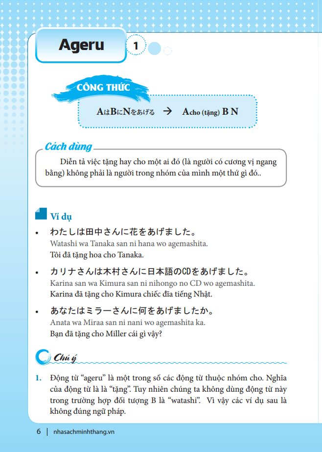 Từ Điển Ngữ Pháp Tiếng Nhật (Tái Bản 2022) - ảnh 4