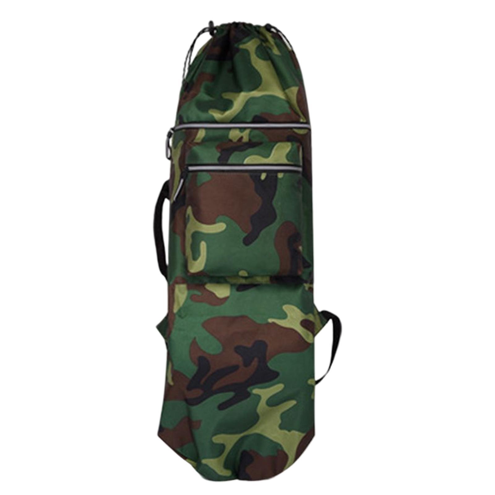 Portable Skateboard Longboard Carry Bag, 2 Shoulder Bag Handy Backpack