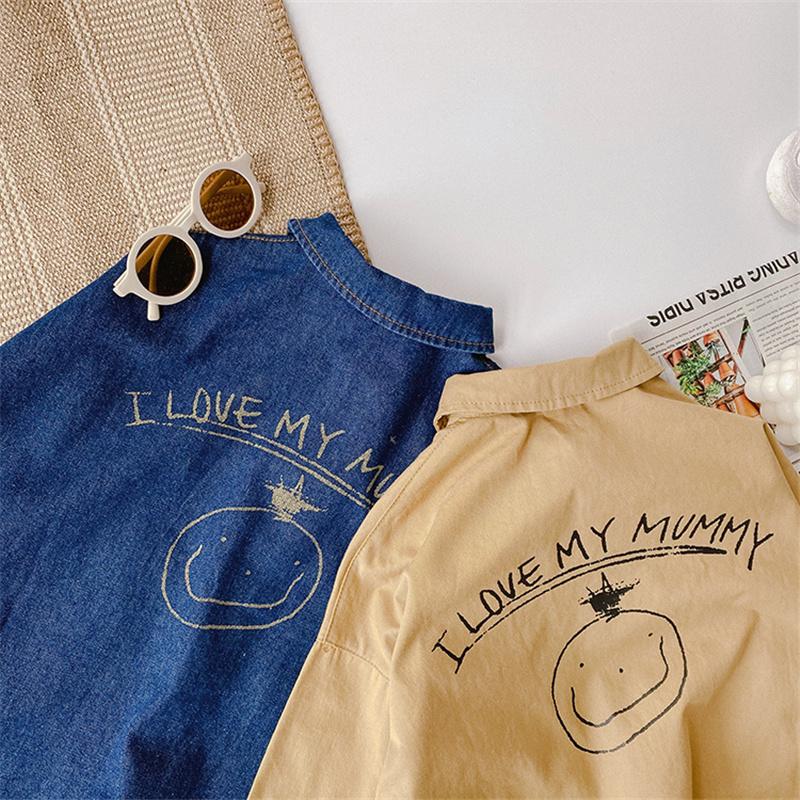 Mùa Xuân Thu Đông Bé Trai Bé Gái Hoạt Hình Bộ Áo Liền Quần Unisex Thời Trang Trẻ Em Rời Áo 1 Quần Áo 2021