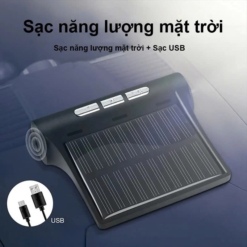 Bộ Cảm Biến Áp Suất Lốp Ô Tô Năng Lượng Mặt Trời – Không Dây, Dễ Lắp, Cảnh Báo Chính Xác, đèn