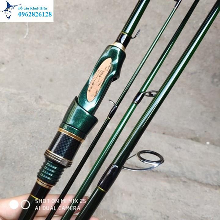 Cần lure Cemreo Mancans 4 khúc máy đứng 2m1 và 2m4 cần lure ngọn M