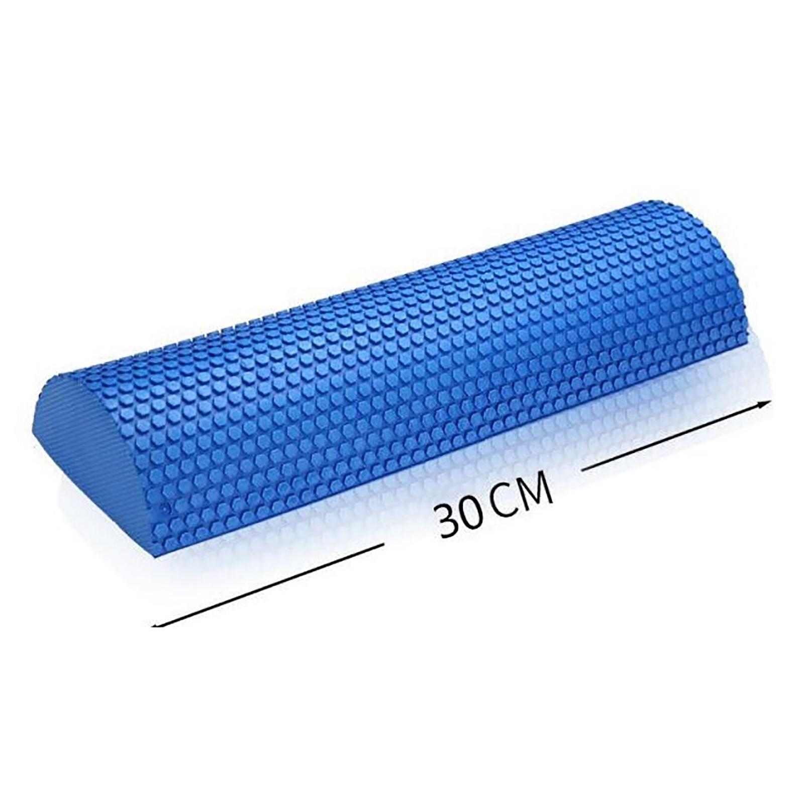 2x Foam Roller Half Round Massage Yoga Pilates Fitness Yoga