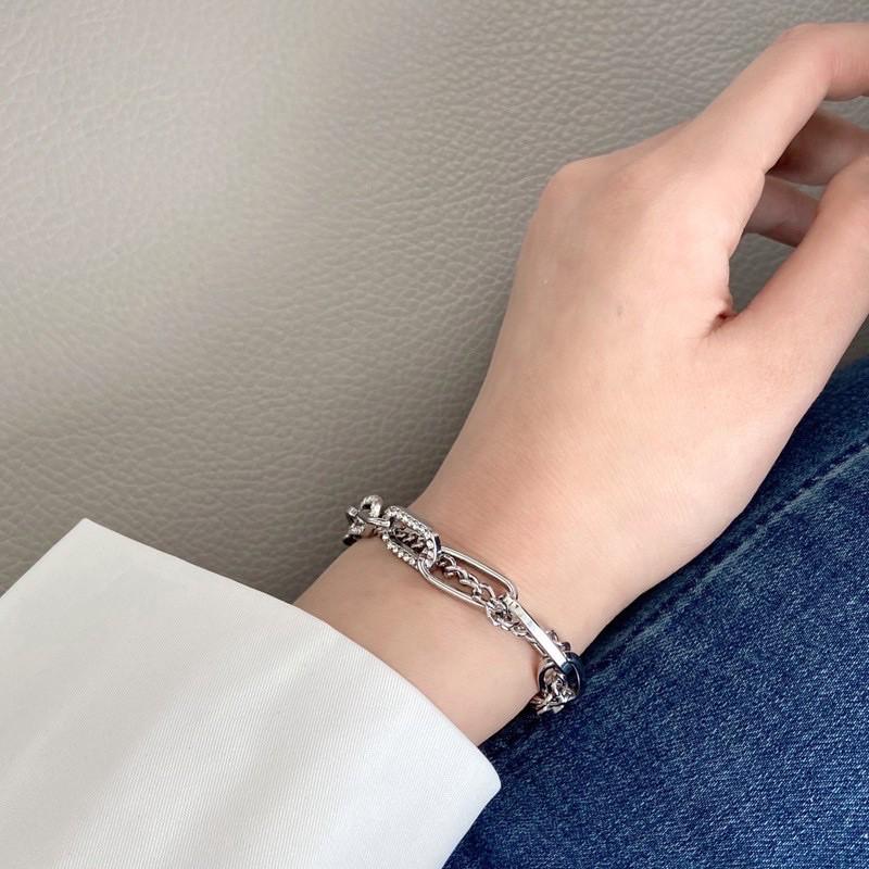 ️ VÒNG TAY BẠC ️ silver S925 - Không dị ứng da - Không gỉ và siêu bền màu