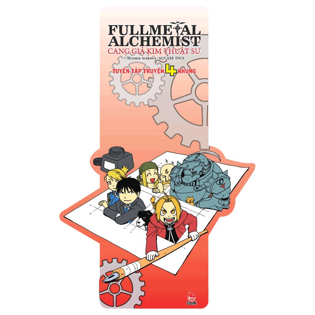 Truyện tranh Cang giảm kim thuật sư - Tuyển Tập Truyện 4 Khung Tặng kèm Bookmark - Fullmetal Alchemist - NXB Kim Đồng