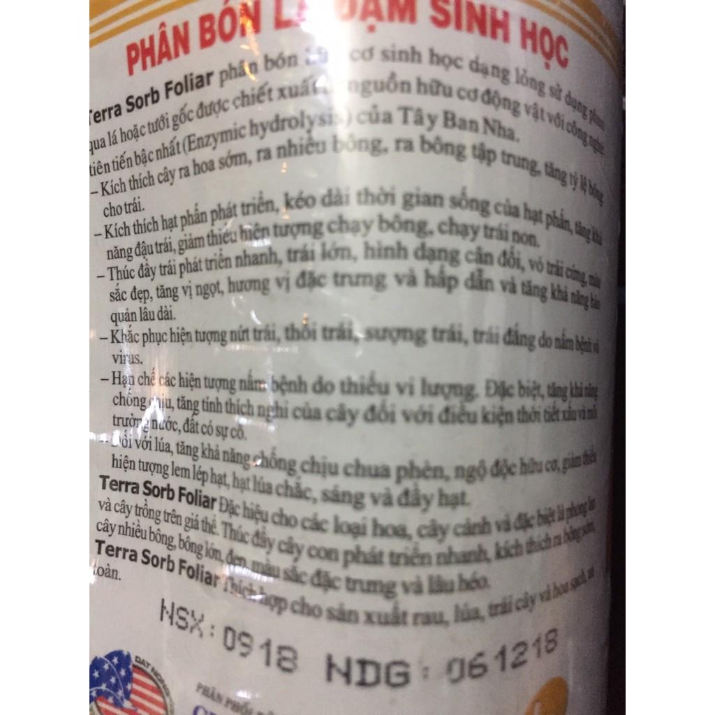 PHÂN BÓN TERRA-SORB- SIÊU TO LÁ-500ml