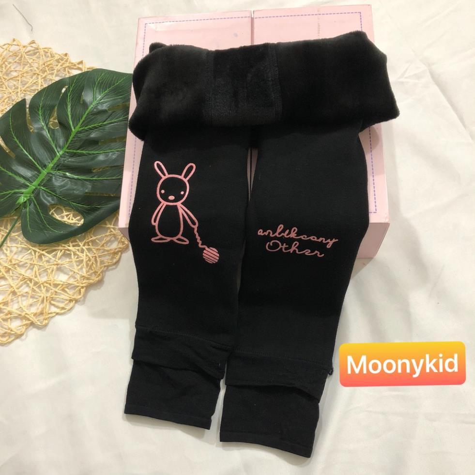Quần Legging lót lông siêu ấm cho bé gái !!