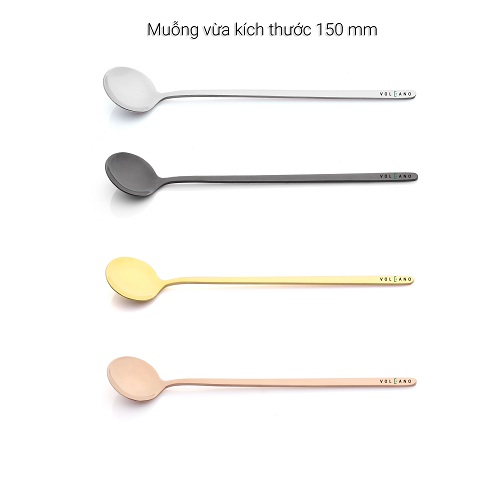 Muỗng cà phê inox 15cm