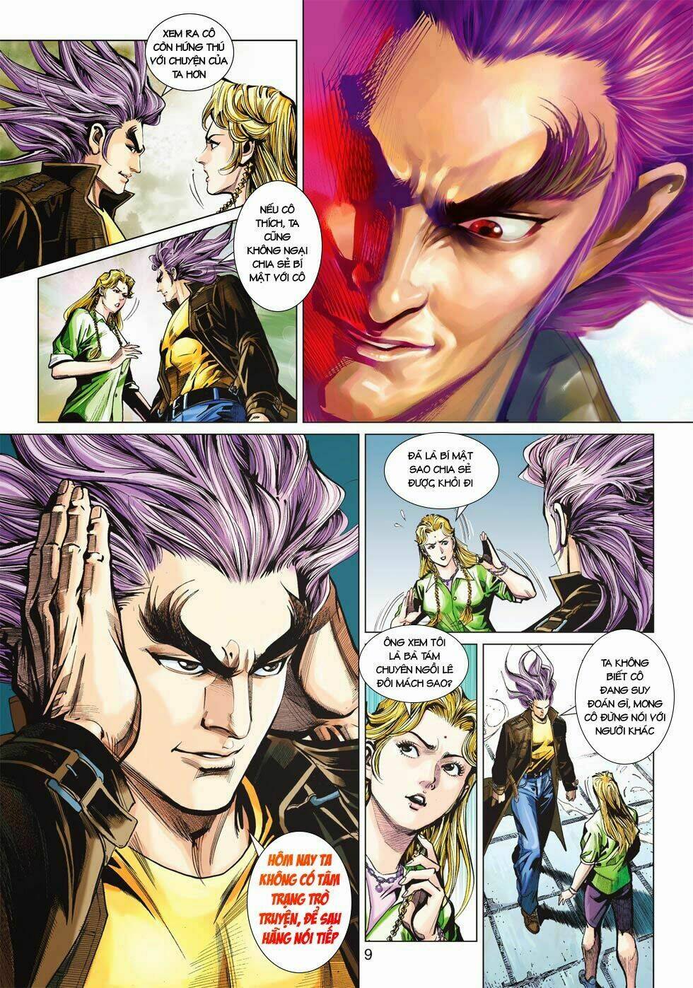 tân tác long hổ môn chapter 438 9