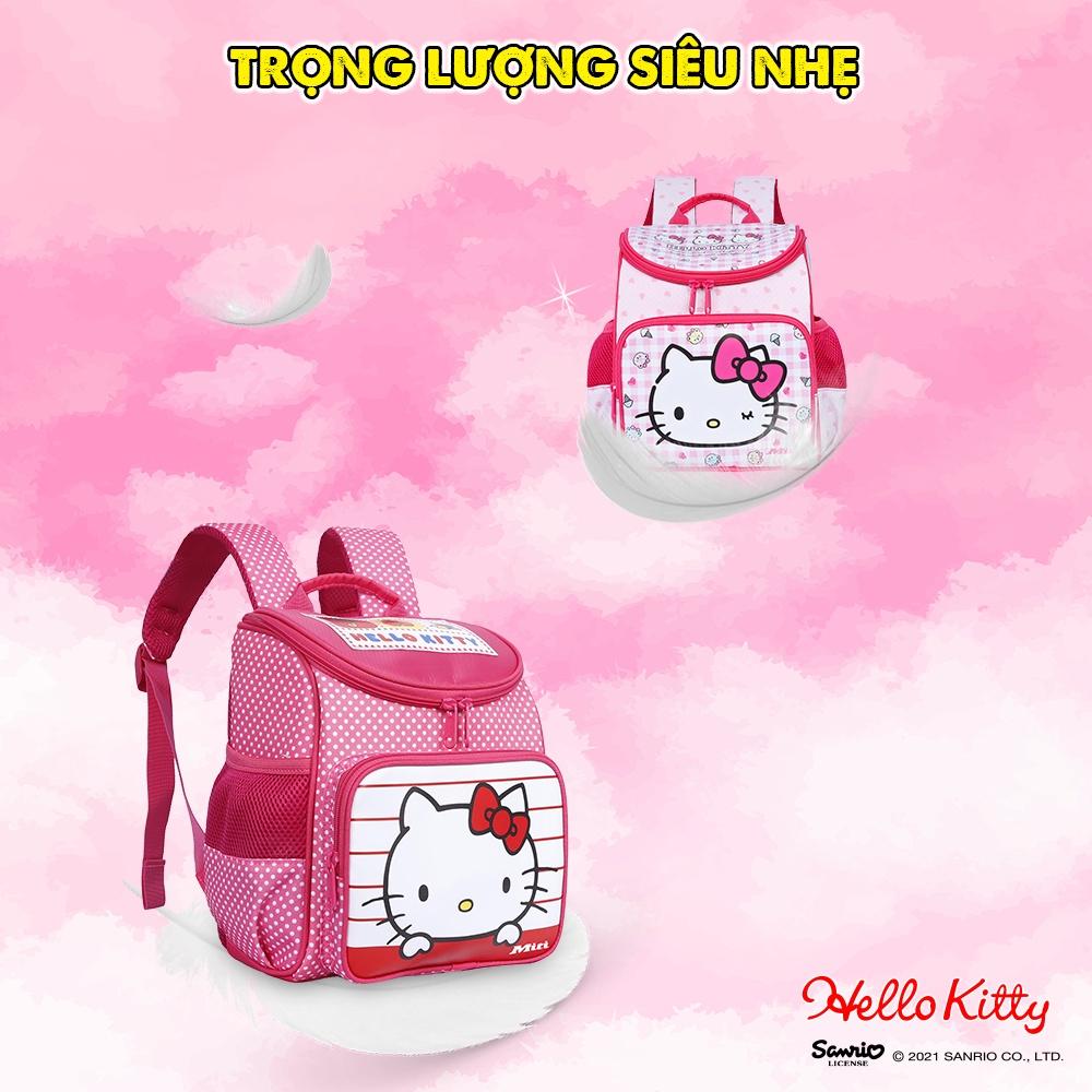 Balo Học Sinh Hello Kitty Siêu Nhẹ Dành Cho Bé Gái C11070WS_KIT6 Dành Cho Bé Mẫu Giáo