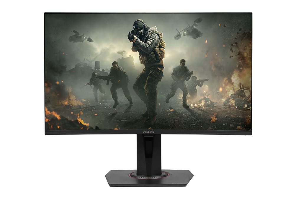 Asus TUF Gaming VG27VQ/27&quot;/FHD/4ms/165Hz/400cd2/Cáp Displayort/Đen - Hàng chính hãng