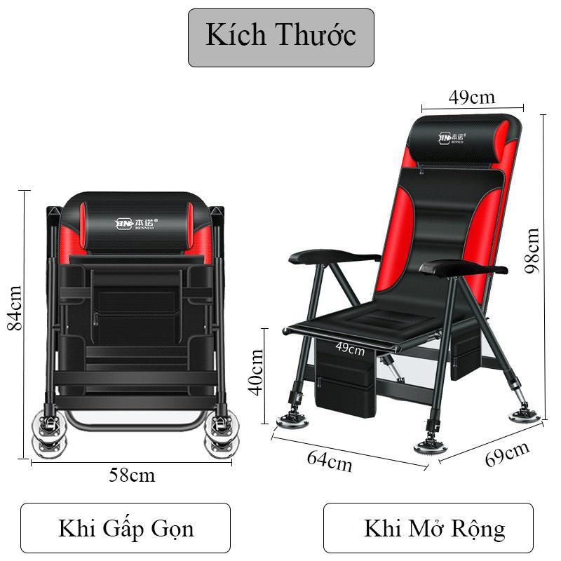 Ghế Câu Đài Địa Hình Săn Hàng SKK31 Cao Cấp Dễ Dàng Điều Chỉnh Và Mang Theo - Sanami Fishing Store