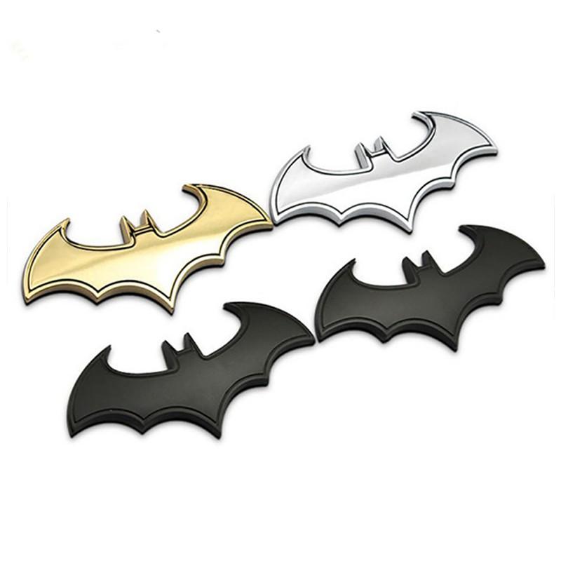 Logo Batman 3D bằng kim loại trang trí xe hơi