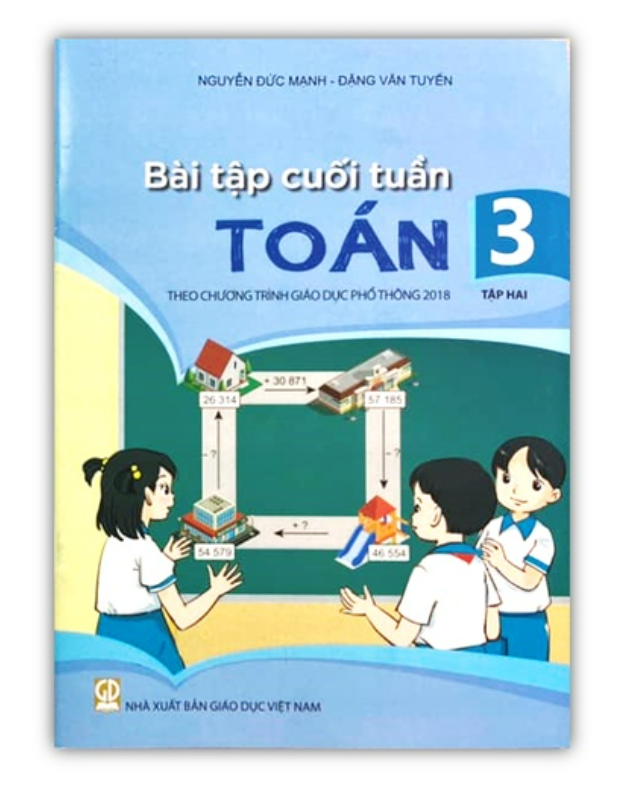 Sách - Bài tập cuối tuần Toán 3 - tập 2 (theo chương trình giáo dục phổ thông 2018)