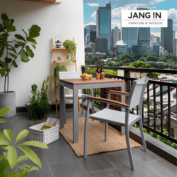 Bộ bàn ăn mở rộng 4 chỗ Picnic JANG IN