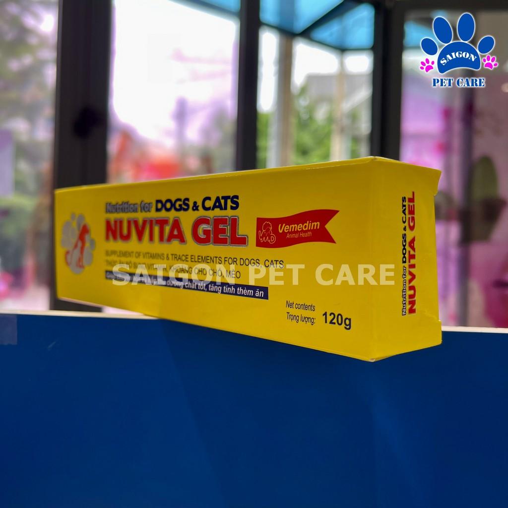 Thức ăn, gel dinh dưỡng Vemedim Nuvita Gel cho chó mèo